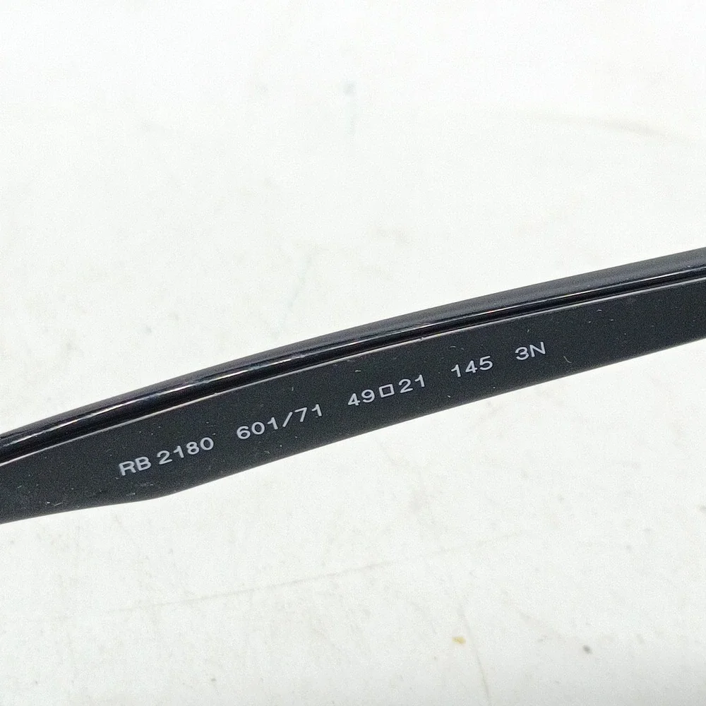 ay-Ban RB2180 601/71 Black Round P3 Sunglasses Frames Only 49-21-145 44
